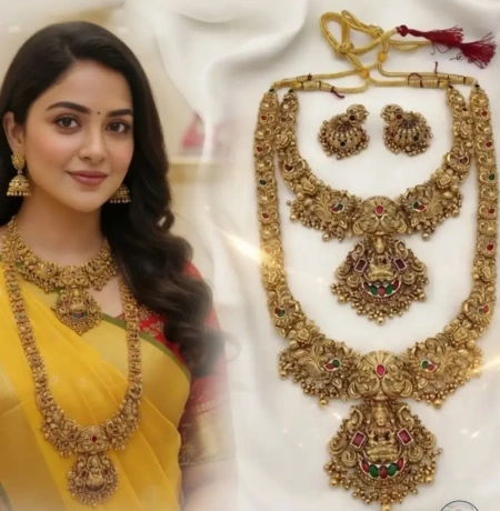 Bridal Jewelry Set – Timeless Temple Elegance