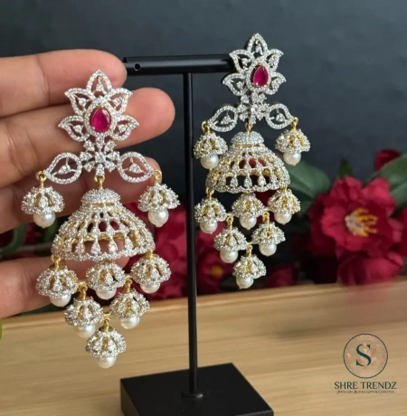 Premium Chandbali Earrings – Timeless Royal Charm