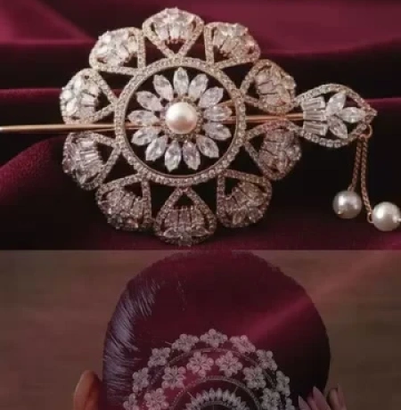 Premium Hair Bun Jewellery