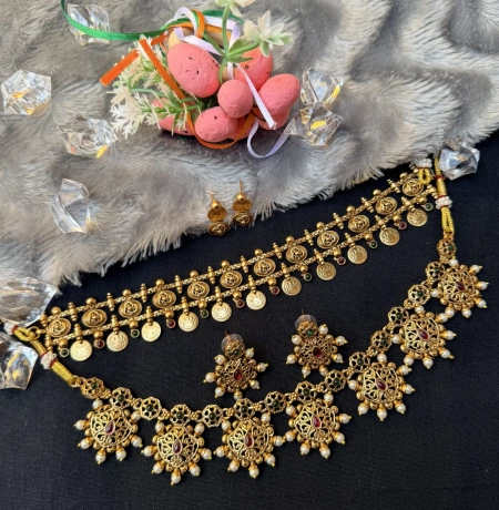 Antique Traditional Jewellery Combo Set